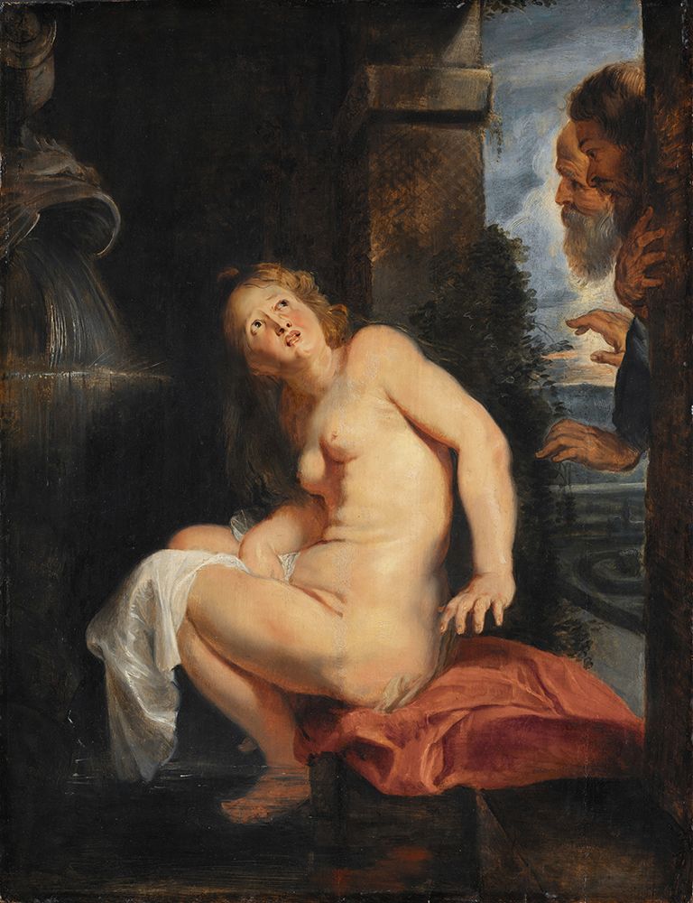 Susanna and the Elders 1614 art print by Peter Paul Rubens for $57.95 CAD
