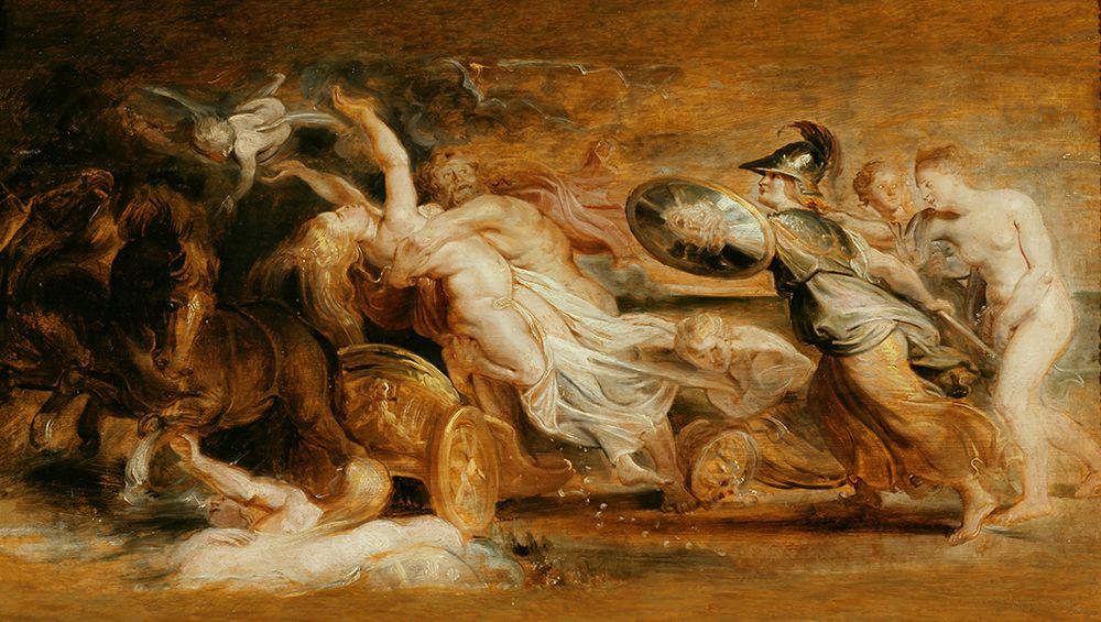 The Abduction of Proserpina 1614 art print by Peter Paul Rubens for $57.95 CAD
