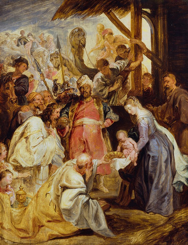 The Adoration of the Magi 1624 art print by Peter Paul Rubens for $57.95 CAD