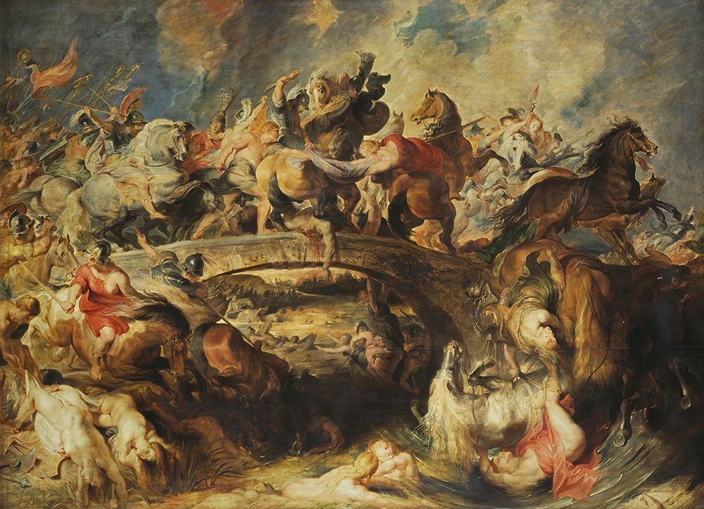 The Amazon Battle 1618 art print by Peter Paul Rubens for $57.95 CAD