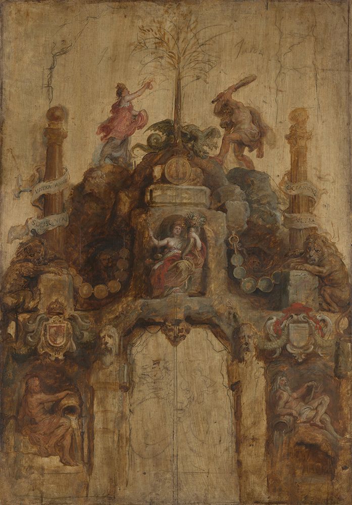 The Arch of the Mint front 1635 art print by Peter Paul Rubens for $57.95 CAD
