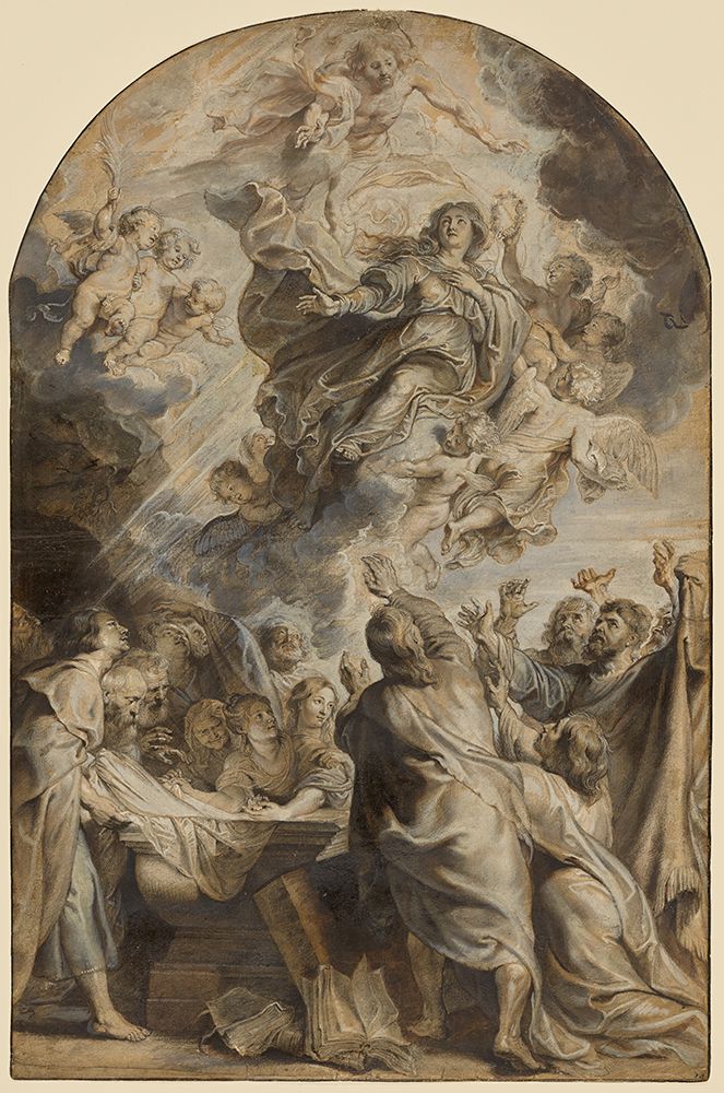 The Assumption of the Virgin 1624 art print by Peter Paul Rubens for $57.95 CAD