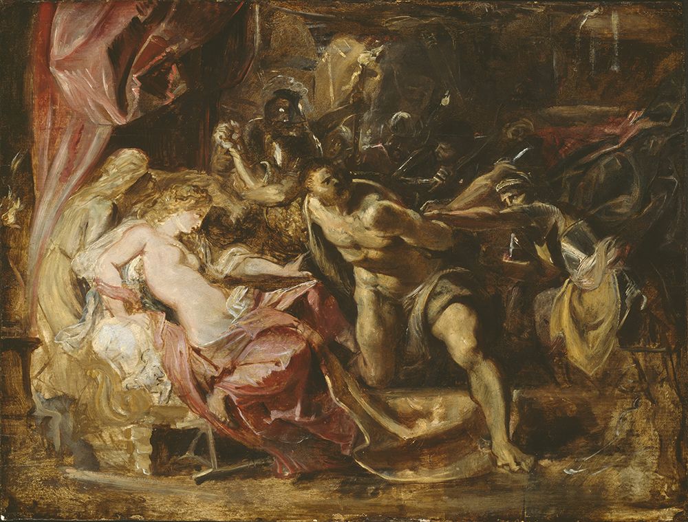 The Capture of Samson 1609 art print by Peter Paul Rubens for $57.95 CAD