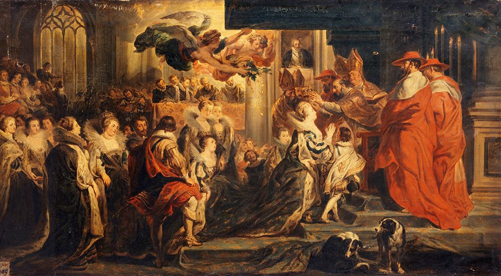 The Coronation of Marie de Medicis, May 13, 1610 art print by Peter Paul Rubens for $57.95 CAD