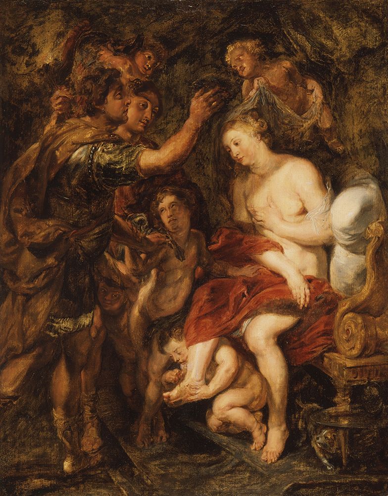 The Crowning of Roxana 17th century art print by Peter Paul Rubens for $57.95 CAD