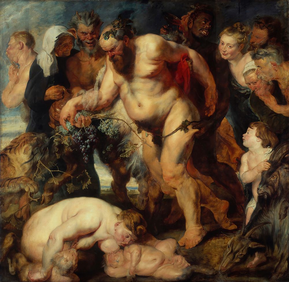 The Drunken Silenus 1618 art print by Peter Paul Rubens for $57.95 CAD