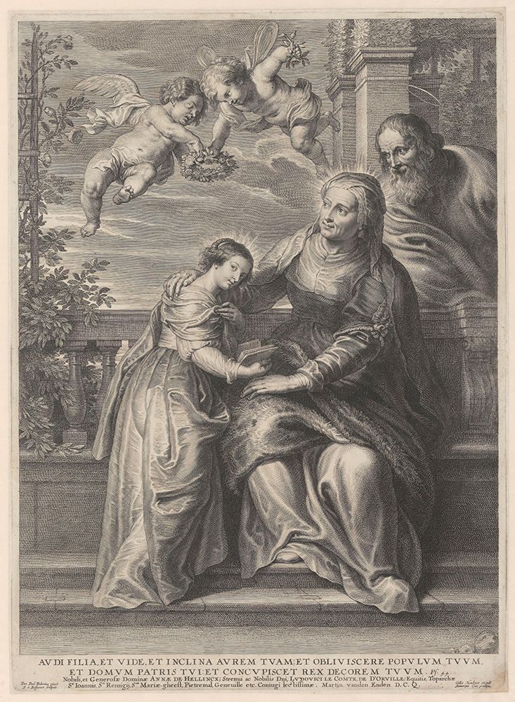 The Education of Mary art print by Peter Paul Rubens for $57.95 CAD