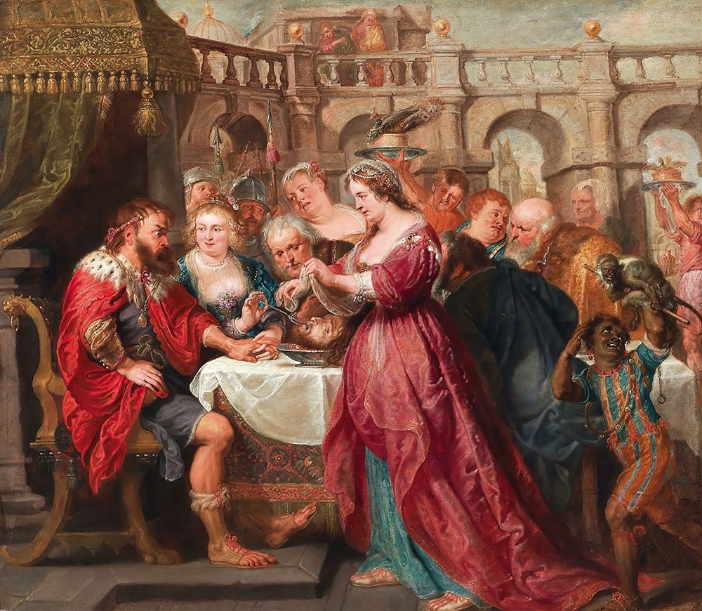 The Feast of Herod 1638 art print by Peter Paul Rubens for $57.95 CAD