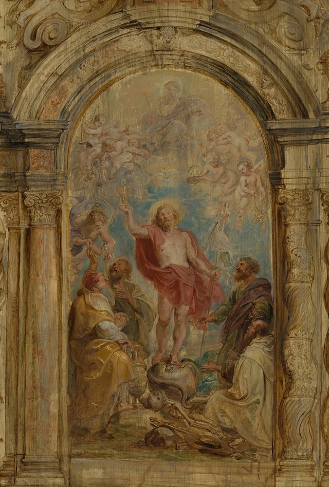 The Glorification of the Eucharist 1630 art print by Peter Paul Rubens for $57.95 CAD