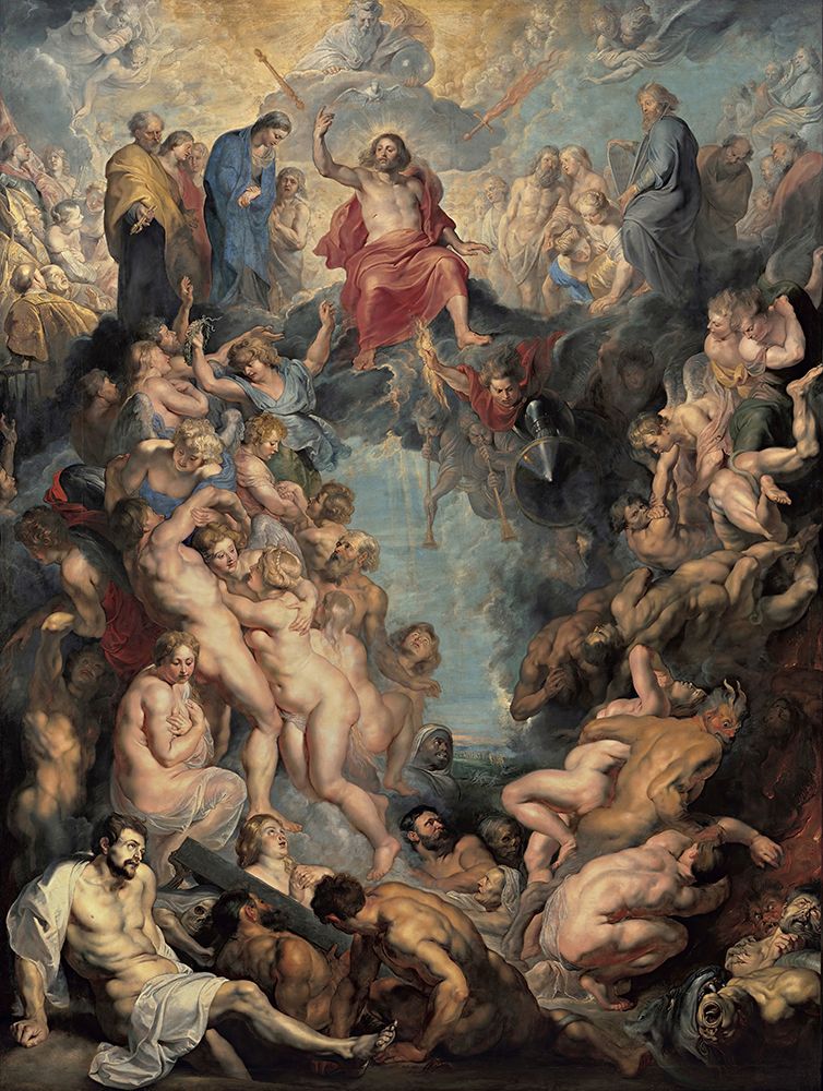The Great Last Judgement 1617 art print by Peter Paul Rubens for $57.95 CAD
