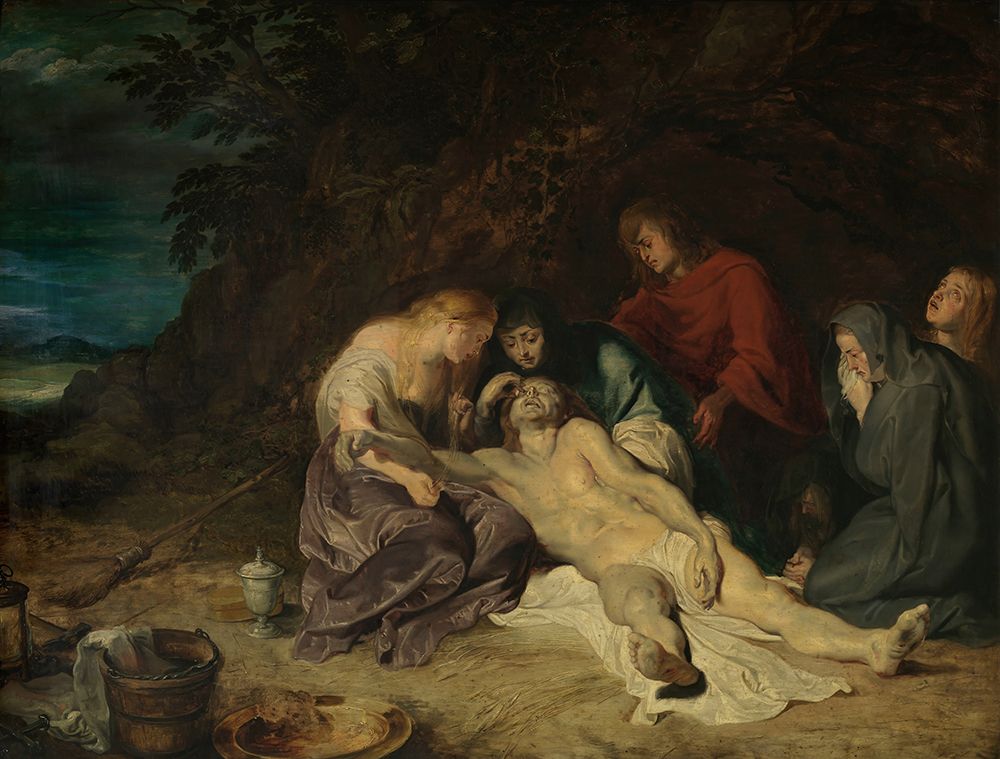 The Lamentation over the Dead Christ 1614 art print by Peter Paul Rubens for $57.95 CAD