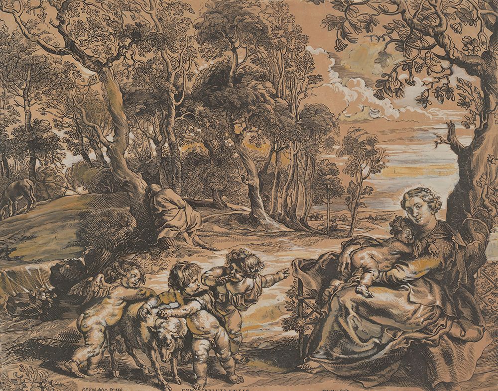 The Rest on the Flight into Egypt art print by Peter Paul Rubens for $57.95 CAD