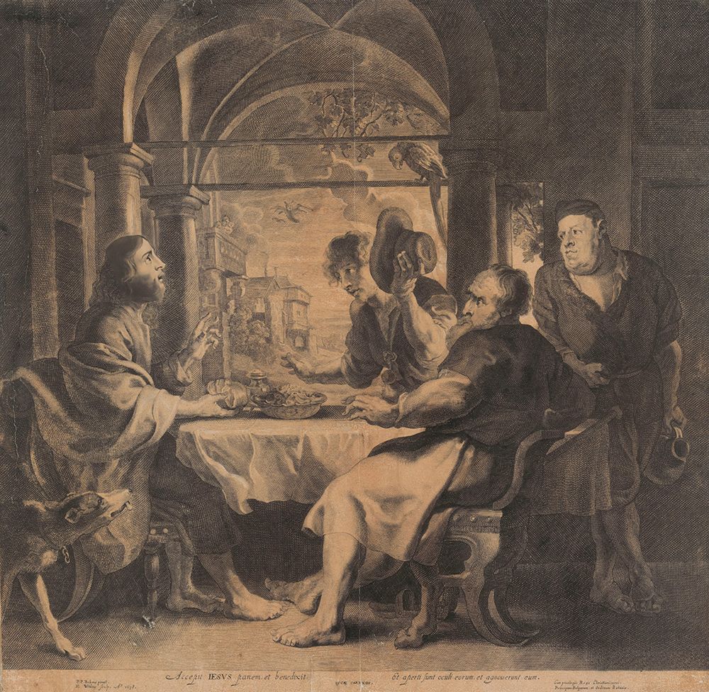 The Supper at Emmaus 1638 art print by Peter Paul Rubens for $57.95 CAD