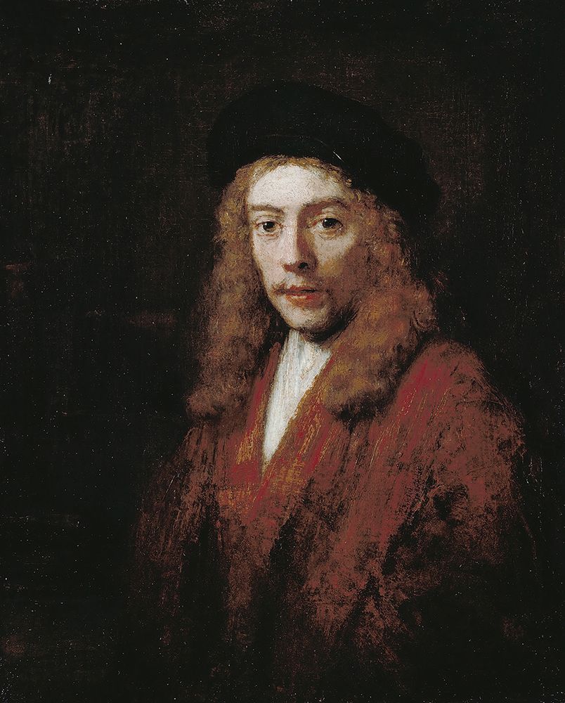 A Young man, perhaps the Artists Son Titus art print by Rembrandt for $57.95 CAD