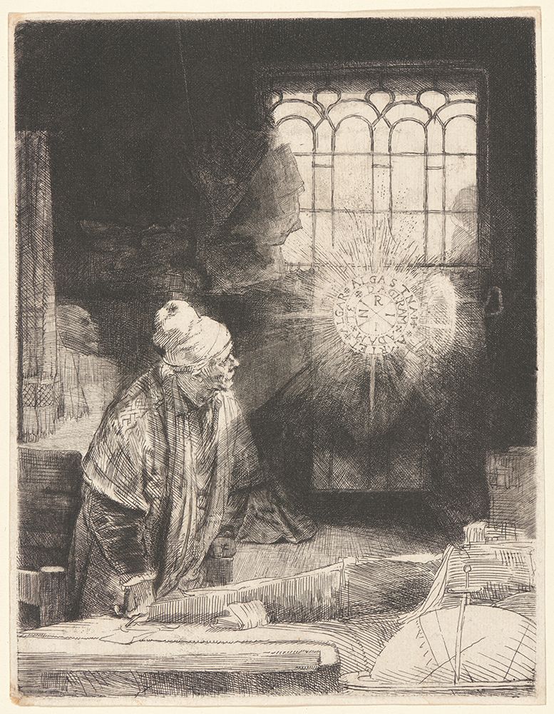 Faust 1652 art print by Rembrandt for $57.95 CAD