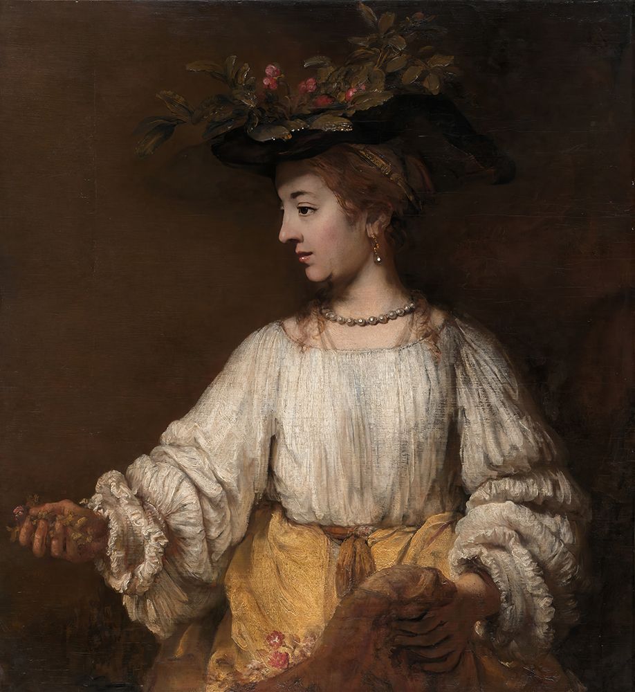 Flora 1654 art print by Rembrandt for $57.95 CAD