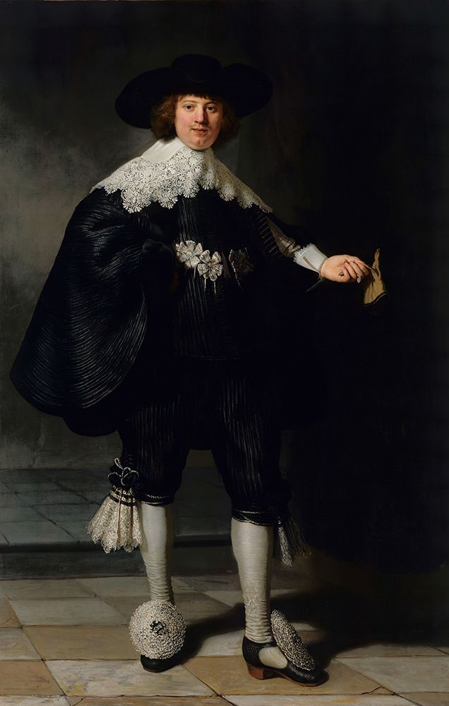 Marten Soolmans 1634 art print by Rembrandt for $57.95 CAD