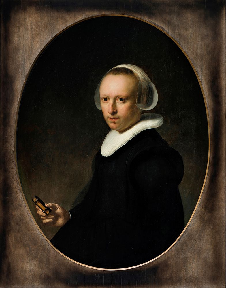 Portrait of a 39-year-old Woman 1632 art print by Rembrandt for $57.95 CAD