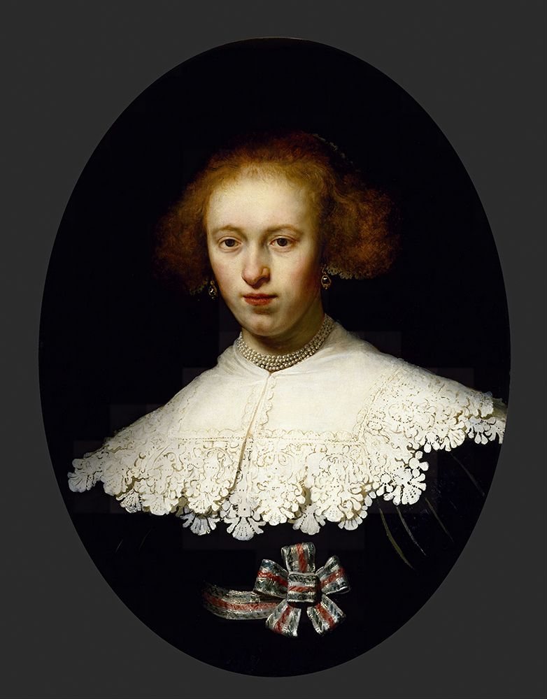 Portrait of a Young Woman art print by Rembrandt for $57.95 CAD