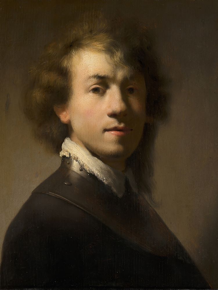 Portrait of Rembrandt with a Gorget 1629 art print by Rembrandt for $57.95 CAD