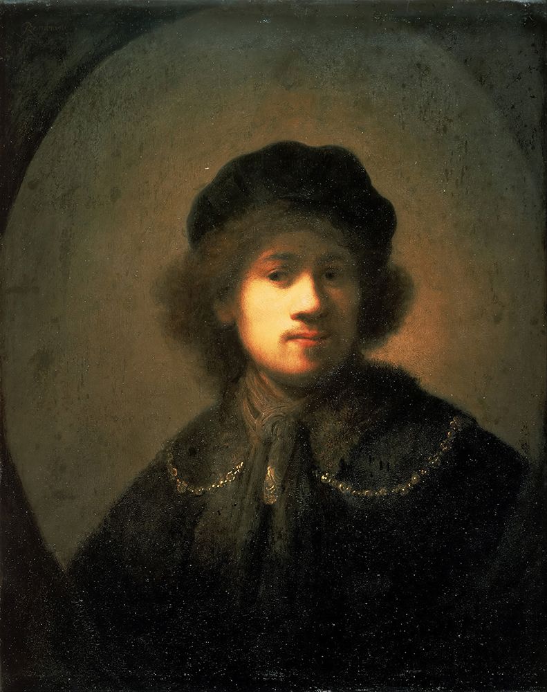 Portrait of the Artist as a Young Man art print by Rembrandt for $57.95 CAD