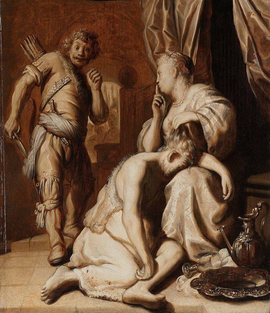 Samson and Delilah ca 1626 art print by Rembrandt for $57.95 CAD