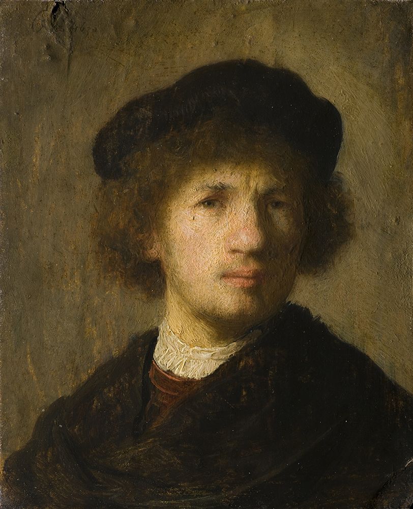 Self-portrait 1630 art print by Rembrandt for $57.95 CAD