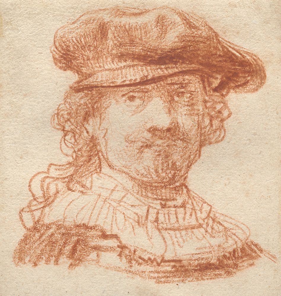 Self-Portrait 1637 art print by Rembrandt for $57.95 CAD