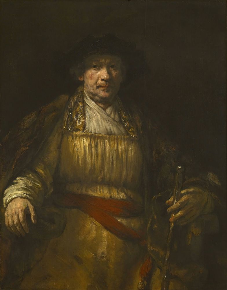 Self-portrait 1658 art print by Rembrandt for $57.95 CAD