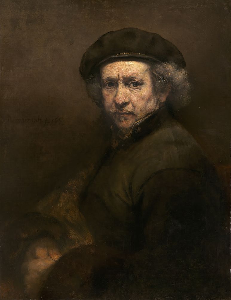 Self-Portrait 1659 art print by Rembrandt for $57.95 CAD