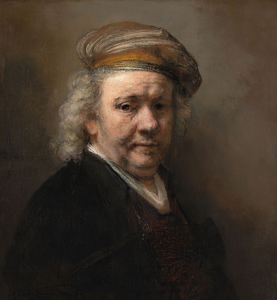 Self-Portrait 1669 art print by Rembrandt for $57.95 CAD