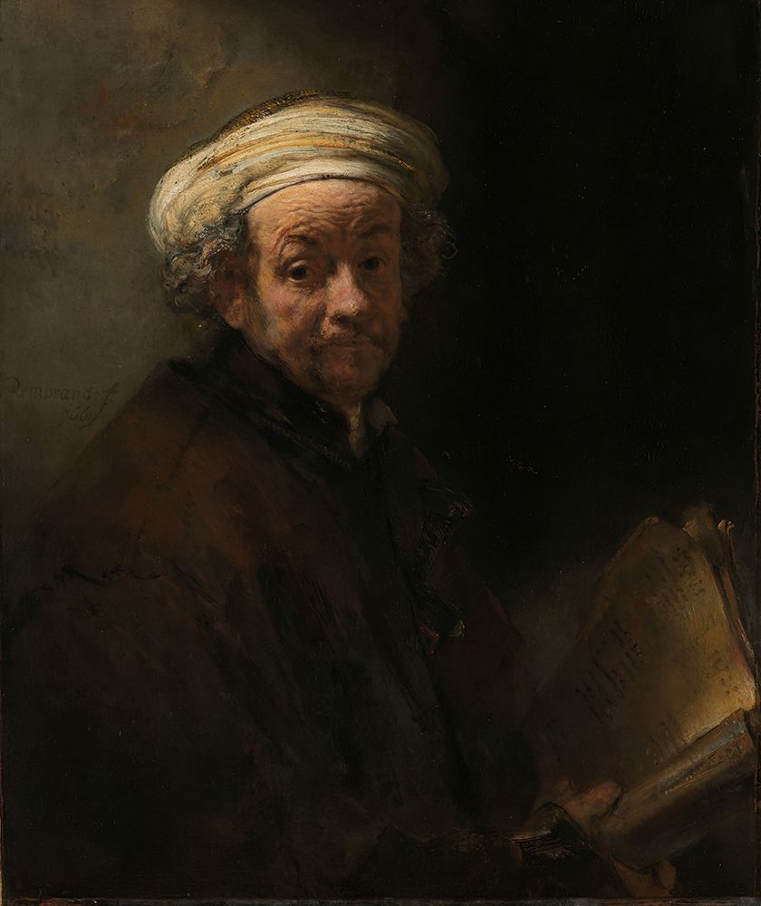 Self-portrait as the Apostle Paul 1661 art print by Rembrandt for $57.95 CAD