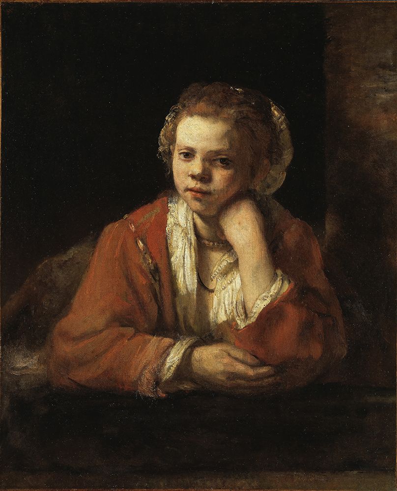 The Kitchen Maid 1651 art print by Rembrandt for $57.95 CAD