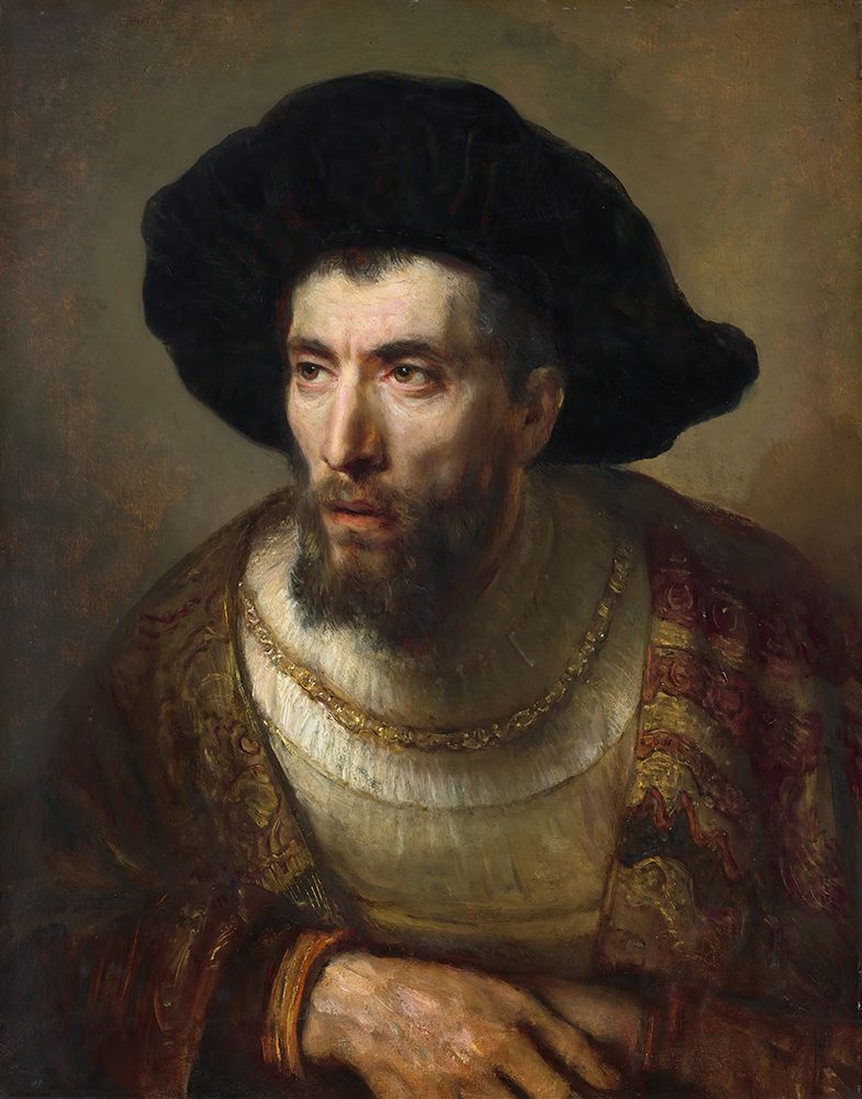 The Philosopher ca 1653 art print by Rembrandt for $57.95 CAD