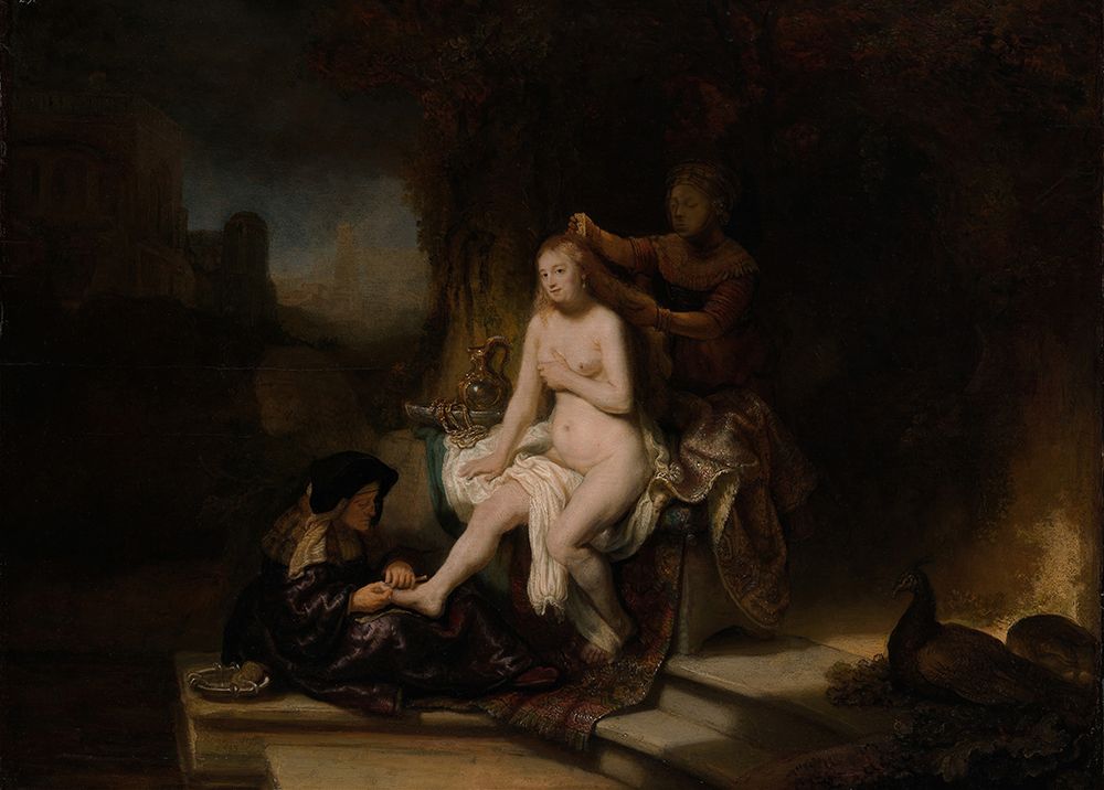The Toilet of Bathsheba 1643 art print by Rembrandt for $57.95 CAD