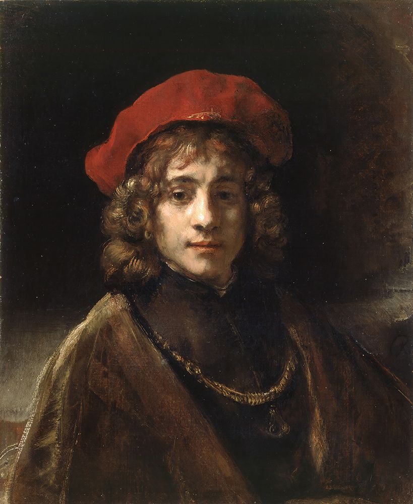 Titus the Artists Son 1657 art print by Rembrandt for $57.95 CAD