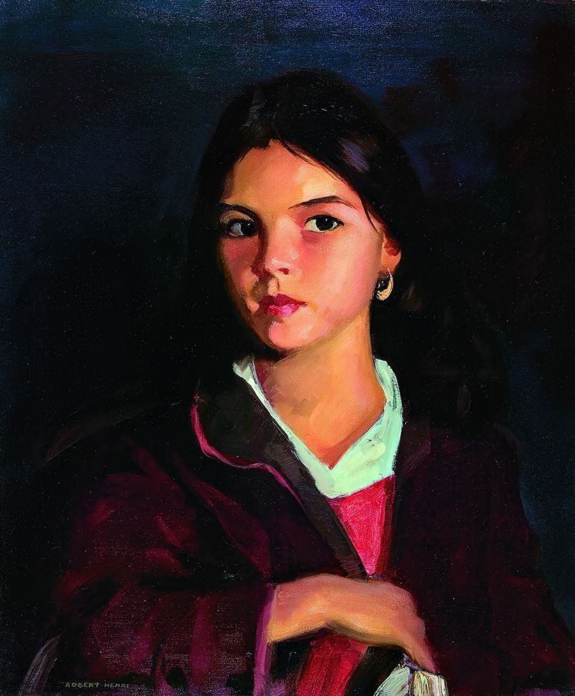 Bernadita 1922 art print by Robert Henri for $57.95 CAD