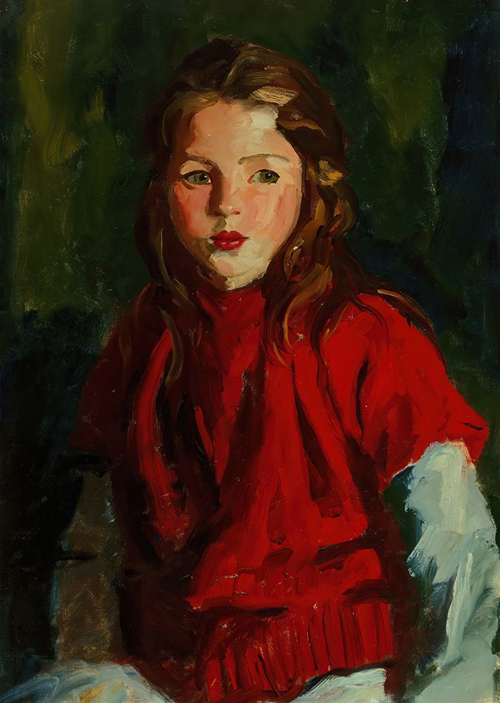 Blond Bridget Lavelle 1928 art print by Robert Henri for $57.95 CAD