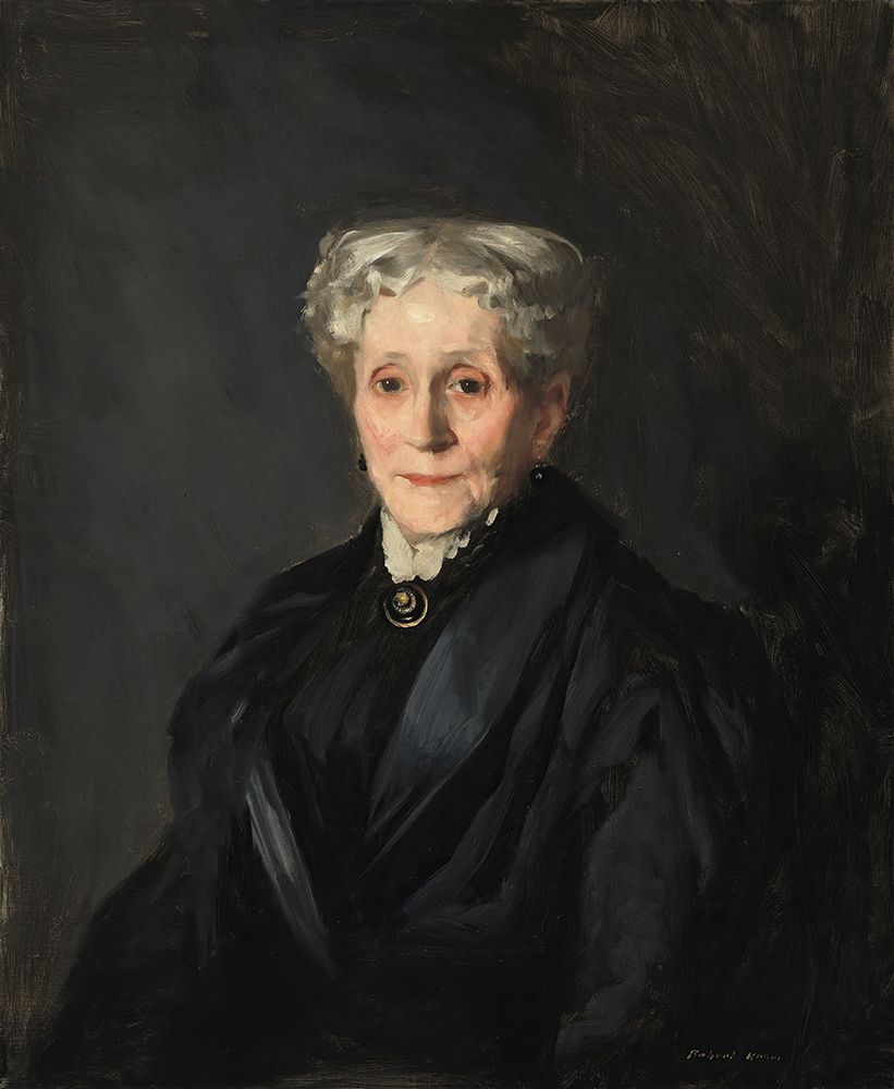 Elizabeth Virginia Lanning Bradner Smith, Mrs. George Cotton Smith 1908 art print by Robert Henri for $57.95 CAD