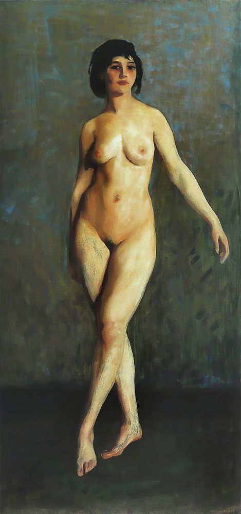 Figure in Motion 1913 art print by Robert Henri for $57.95 CAD