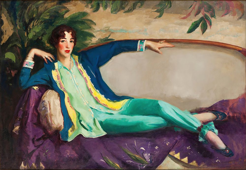 Gertrude Vanderbilt Whitney 1916 art print by Robert Henri for $57.95 CAD