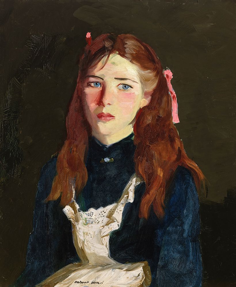 Irish Lass 1913 art print by Robert Henri for $57.95 CAD
