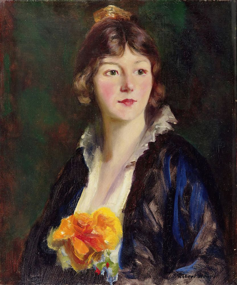 Mildred Clarke von Kienbusch 1914 art print by Robert Henri for $57.95 CAD