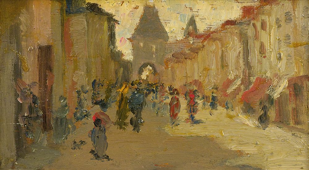Moret Street art print by Robert Henri for $57.95 CAD