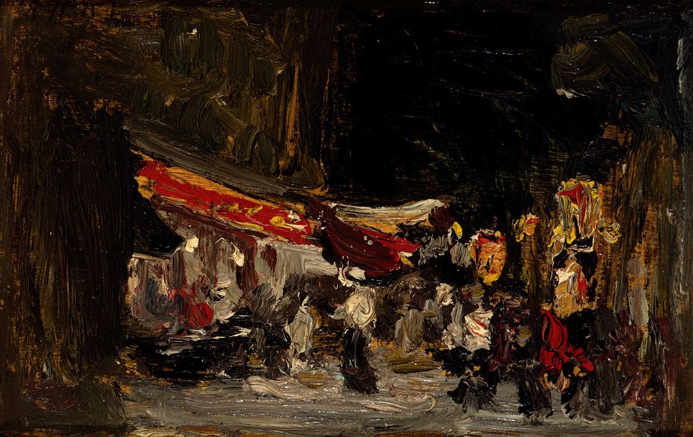 Night on Boardwalk 1898 art print by Robert Henri for $57.95 CAD