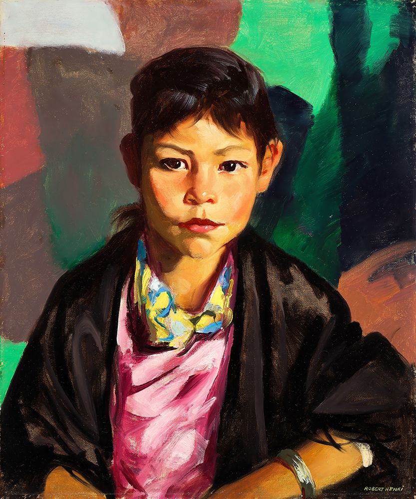 Pepita 1917 art print by Robert Henri for $57.95 CAD
