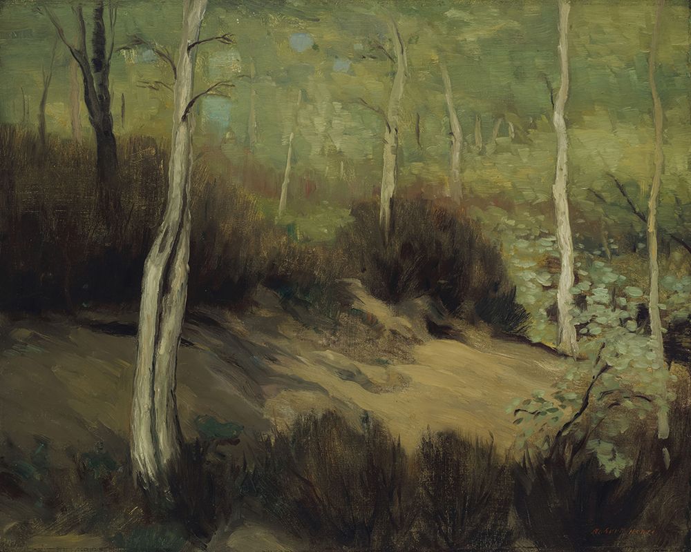 Spring in the Forest of Fontainebleau art print by Robert Henri for $57.95 CAD