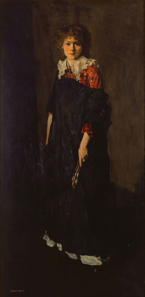 The Art Student, Miss Josephine Nivison 1906 art print by Robert Henri for $57.95 CAD