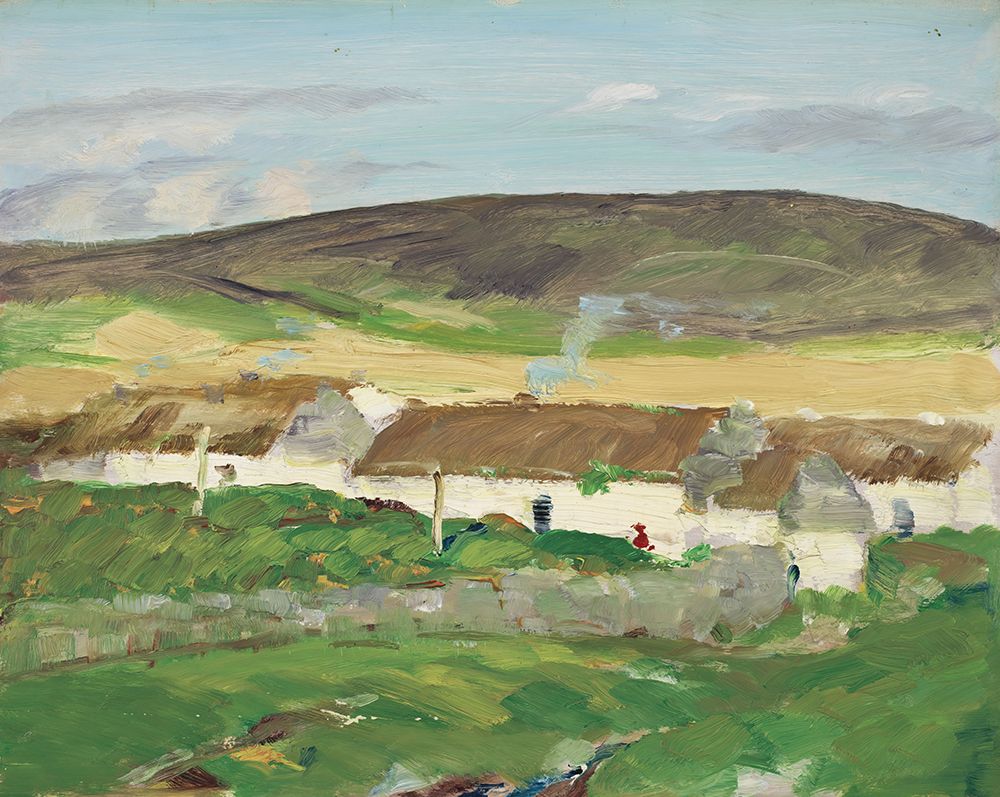 The White Cottage, Ireland 1913 art print by Robert Henri for $57.95 CAD
