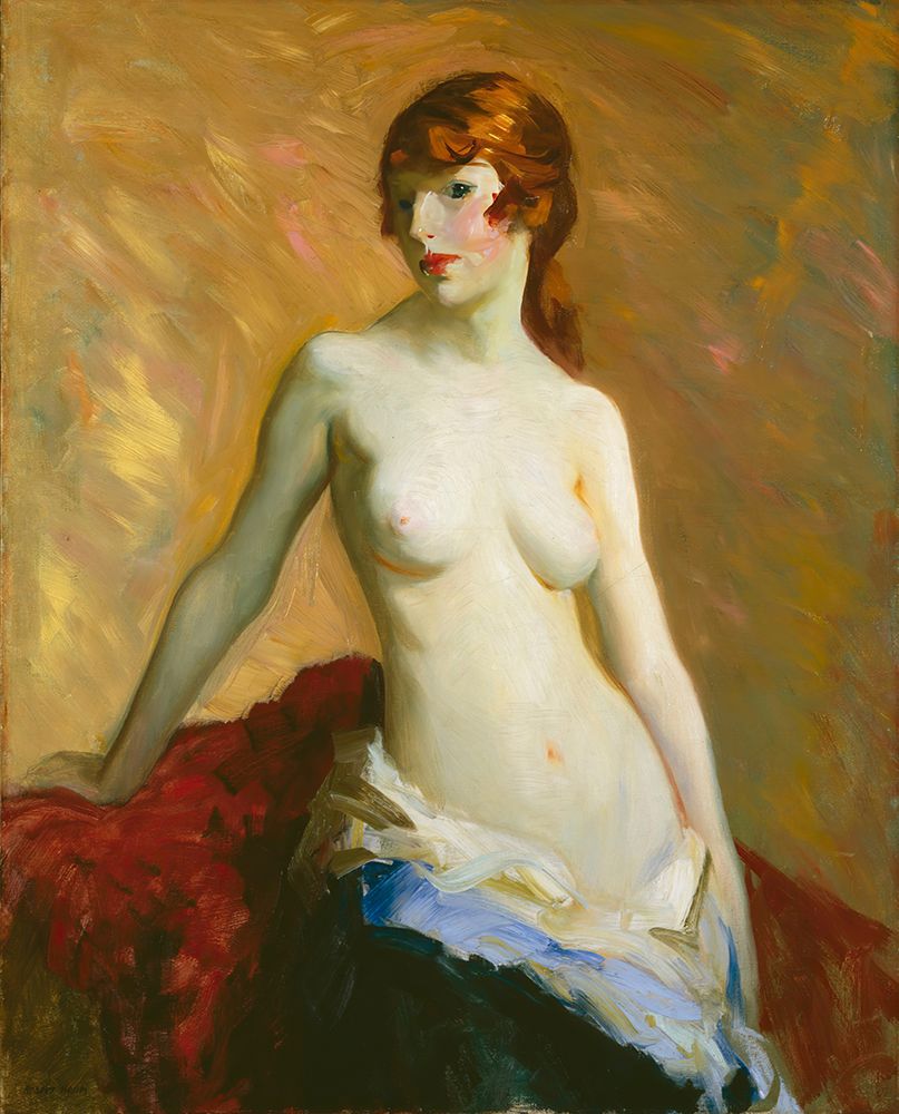 The Young Girl 1915 art print by Robert Henri for $57.95 CAD